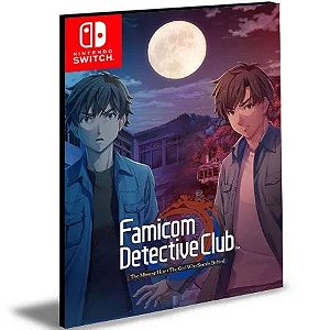 Famicom Detective Club The Girl Who Stands Behind Nintendo Switch Mídia Digital