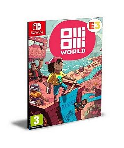 OlliOlli World Português Nintendo Switch Mídia Digital