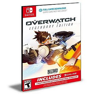 Overwatch Legendary Edition Nintendo Switch Mídia Digital