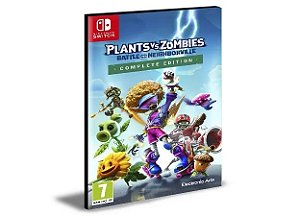 Plantas vs Zombies Batalha por Neighboring Português Nintendo Switch Mídia Digital