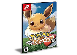Pokémon Let's Go Eevee  Nintendo Switch  Mídia Digital