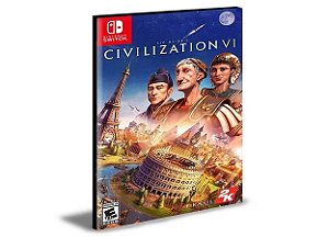 SID MEIER'S CIVILIZATION VI Português NINTENDO SWITCH Mídia Digital