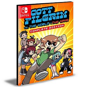 Scott Pilgrim vs The World The Game Complete Edition Nintendo Switch Mídia Digital