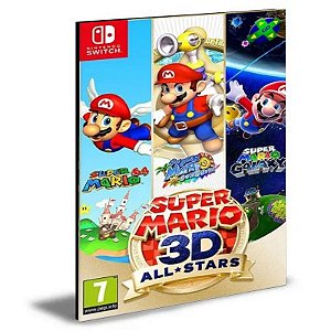 Super Mario 3D All-Stars Nintendo Switch Mídia Digital