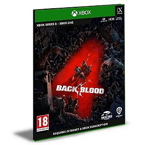 Back 4 Blood Português Xbox One Mídia Digital
