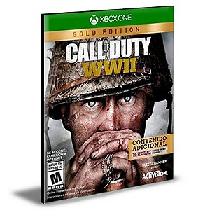 Call of Duty WWII Edição Ouro Português Xbox One e Xbox Series X|S MÍDIA DIGITAL