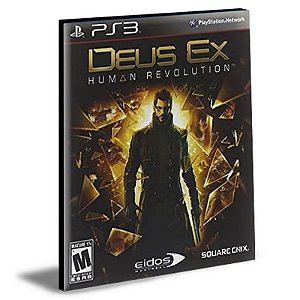 DEUS EX HUMAN REVOLUTION PS3 MÍDIA DIGITAL