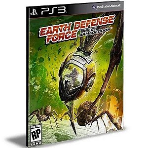 Earth Defense Force: Insect Armageddon Ps3 Mídia Digital