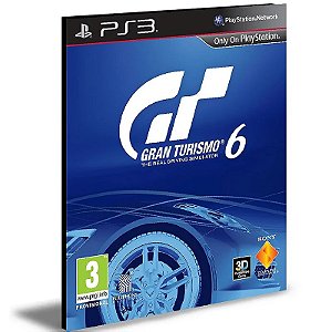 GRAN TURISMO 6 PS3 MÍDIA DIGITAL