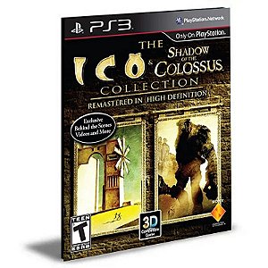 Ico + Shadow of The Colossus Ps3 Mídia Digital