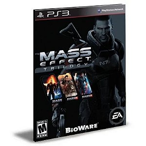 Mass Effect 1 + 2 + 3 Ps3 Mídia Digital