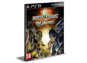 Mortal Kombat vs DC Universe Ps3 Mídia Digital