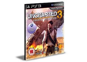 Uncharted drakes Deception 3 PS3 MÍDIA DIGITAL