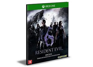 RESIDENT EVIL 6 Português Xbox One e Xbox Series X|S Mídia Digital