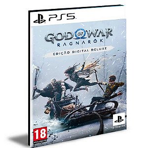 God of War Ragnarök Deluxe Edition Ps5 Mídia Digital