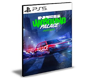 NEED FOR SPEED UNBOUND PALACE EDITION PS5 Mídia Digital