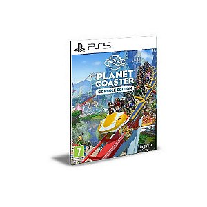 Planet Coaster Edição de Console Ps5 Psn Mídia Digital