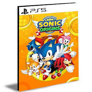 Sonic Origins Digital Deluxe PS5 Mídia Digital
