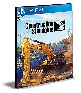 Construction Simulator Ps4 & PS5 Mídia Digital