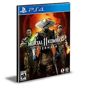 DLC Mortal Kombat 11 Aftermath Expansion PS4 MÍDIA DIGITAL