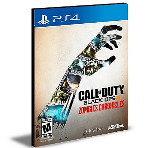 DLCS Call of Duty Black Ops III Edição Zombies Chronicles Ps4 e Ps5 Psn Mídia Digital