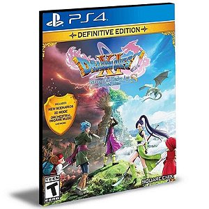 DRAGON QUEST XI S Echoes of an Elusive Age Definitive Edition Ps4 e Ps5 Mídia Digital