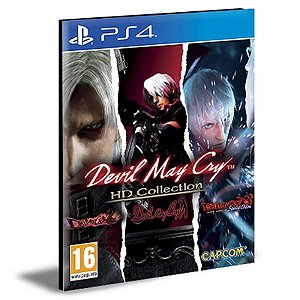 Devil May Cry HD Collection Ps4 e Ps5 Psn Mídia Digital