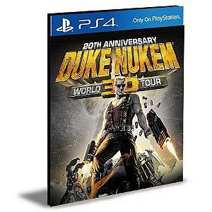 Duke Nukem 3D 20th Anniversary World Tour Ps4 e Ps5 Mídia Digital