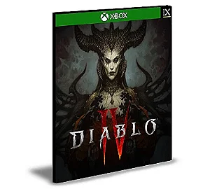 Diablo 4 IV Xbox One e Xbox Series X|S Mídia Digital