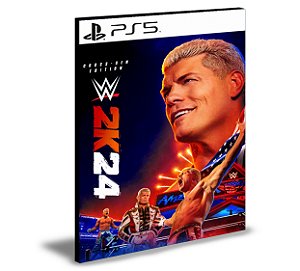 WWE 2K24 Edição Digital Cross-Gen PS4 & PS5 Mídia Digital