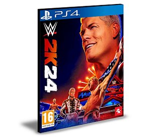 WWE 2K24  PS4 Psn Mídia Digital