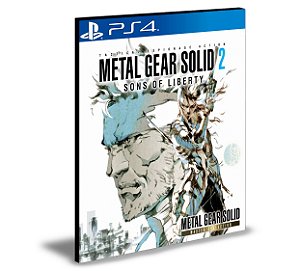 METAL GEAR SOLID 2 Sons of Liberty - Master Collection PS4 e PS5 MÍDIA DIGITAL