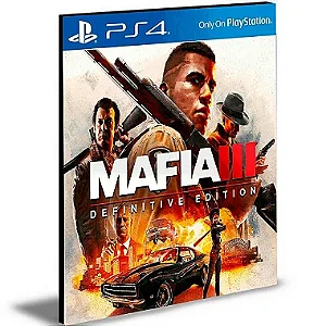 Mafia 3 III Definitive Edition PS4 e PS5 MÍDIA DIGITAL
