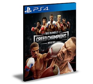 Big Rumble Boxing Creed Champions Ps4 Psn Mídia Digital