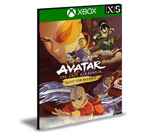 Avatar The Last Airbender Quest for Balance Xbox One e Xbox Series X|S Mídia Digital