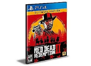 Red Dead Redemption 2 Ultimate Edition Ps4 e Ps5 Mídia Digital