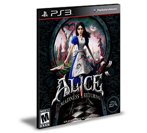 Alice Madness Returns Ps3 Mídia Digital