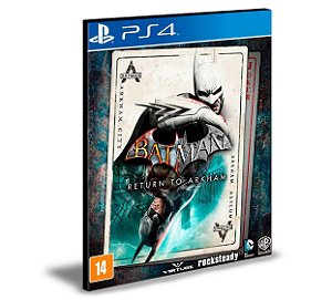 Batman Return to Arkham - Arkham City Ps4 e Ps5 Mídia Digital