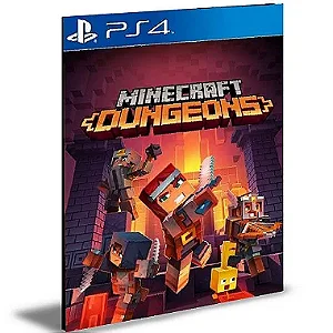 Minecraft Dungeons PS4 e PS5  MÍDIA DIGITAL