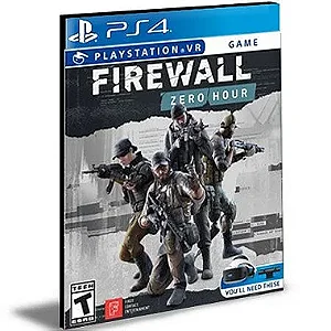 Firewall Zero Hour Vr Ps4 Psn Mídia Digital