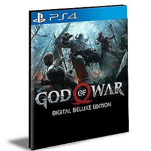 God of War Digital Deluxe Edition PS4 e PS5 PSN MÍDIA DIGITAL