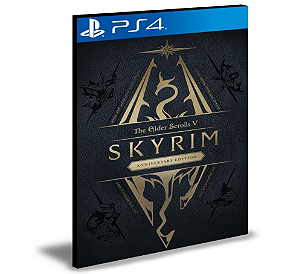 The Elder Scrolls V Skyrim Anniversary Edition Ps4 Mídia Digital