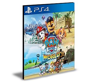 Mundo da PAW Patrol Patrulha Canina Ps4 Mídia Digital