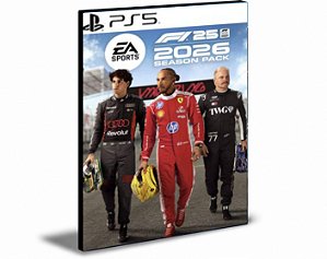 DLC F1 25 – PACOTE DA TEMPORADA 2026 Ps5 Mídia Digital