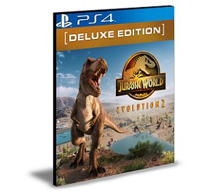 JURASSIC WORLD EVOLUTION 2 EDIÇÃO DELUXE Ps4 e PS5 Mídia Digital