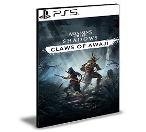 DLC ASSASSIN'S CREED SHADOWS – AS GARRAS DE AWAJI PS5 MÍDIA DIGITAL