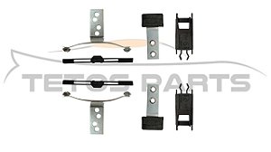 Jogo De Guias Deslizantes Cortina Teto Solar BMW E36 E38 E46