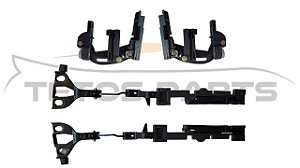 Kit Arrastes e Guias do Teto Solar Mercedes CLA GLA A200 A250 - 04 peças