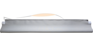 Cortina Persiana Teto Solar Volvo V40 - Cinza