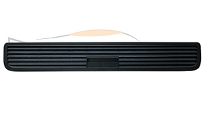 Puxador Da Cortina Do Teto Solar Vw Golf 6/passat/jetta Mk5 - Preto